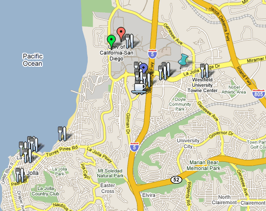 Google/Dining Map