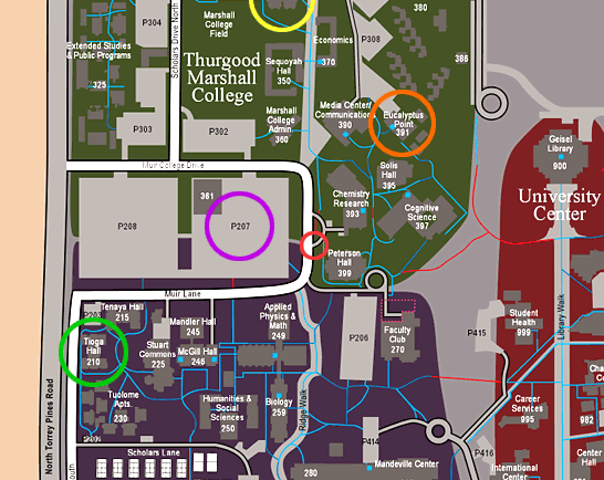 UCSD Map